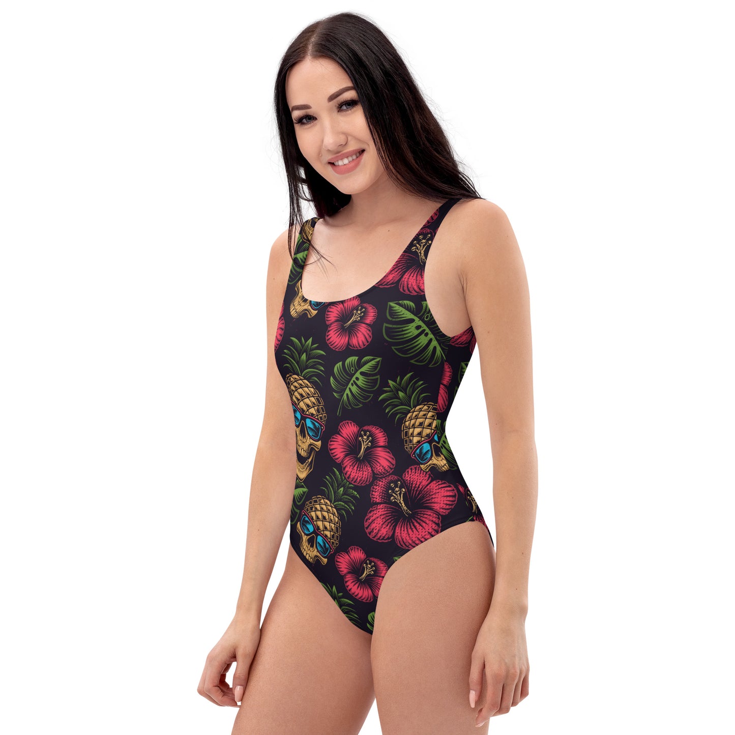 Aloha Pineapple One-Piece Swimsuit