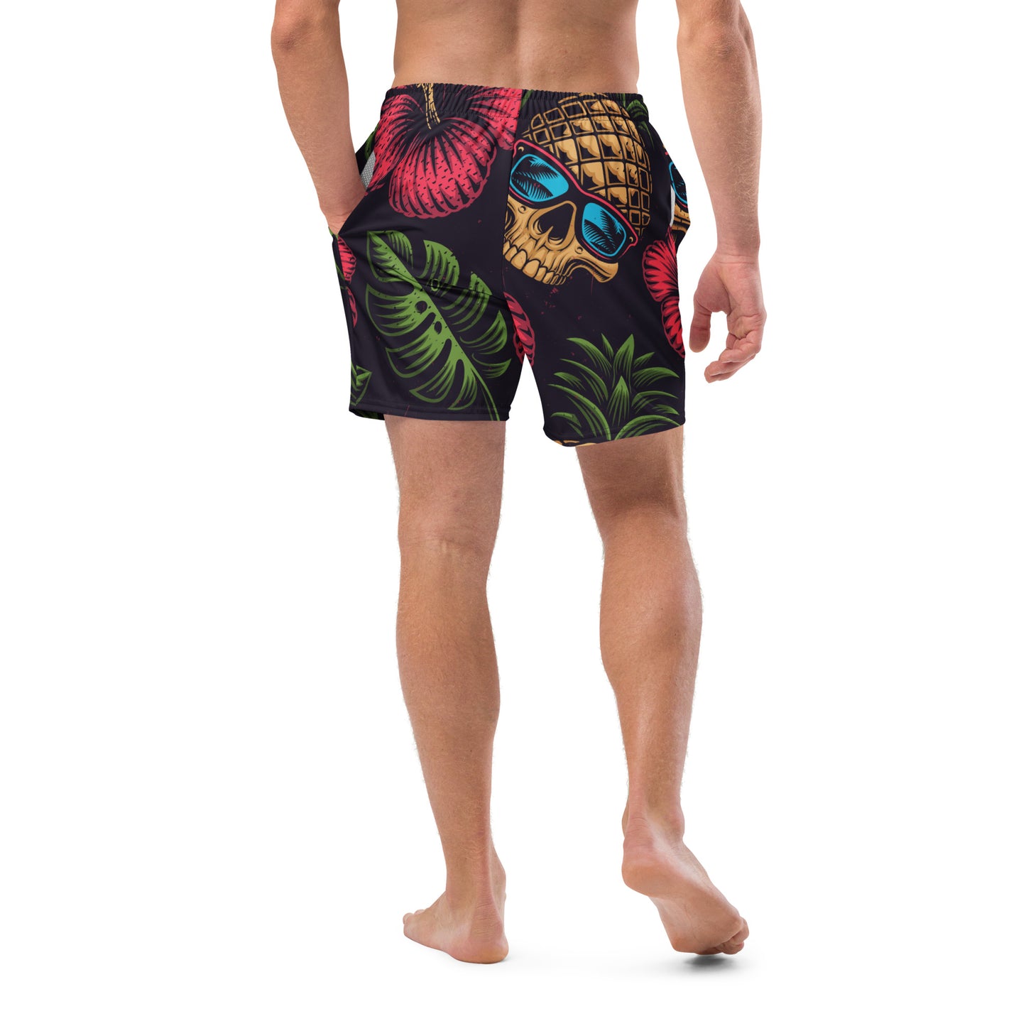 Aloha Pineapple Swim Trunks