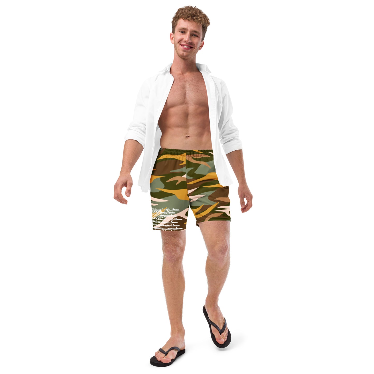 Men's beach warfare swim trunks