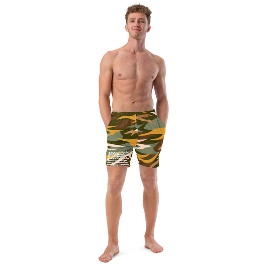 Men's beach warfare swim trunks