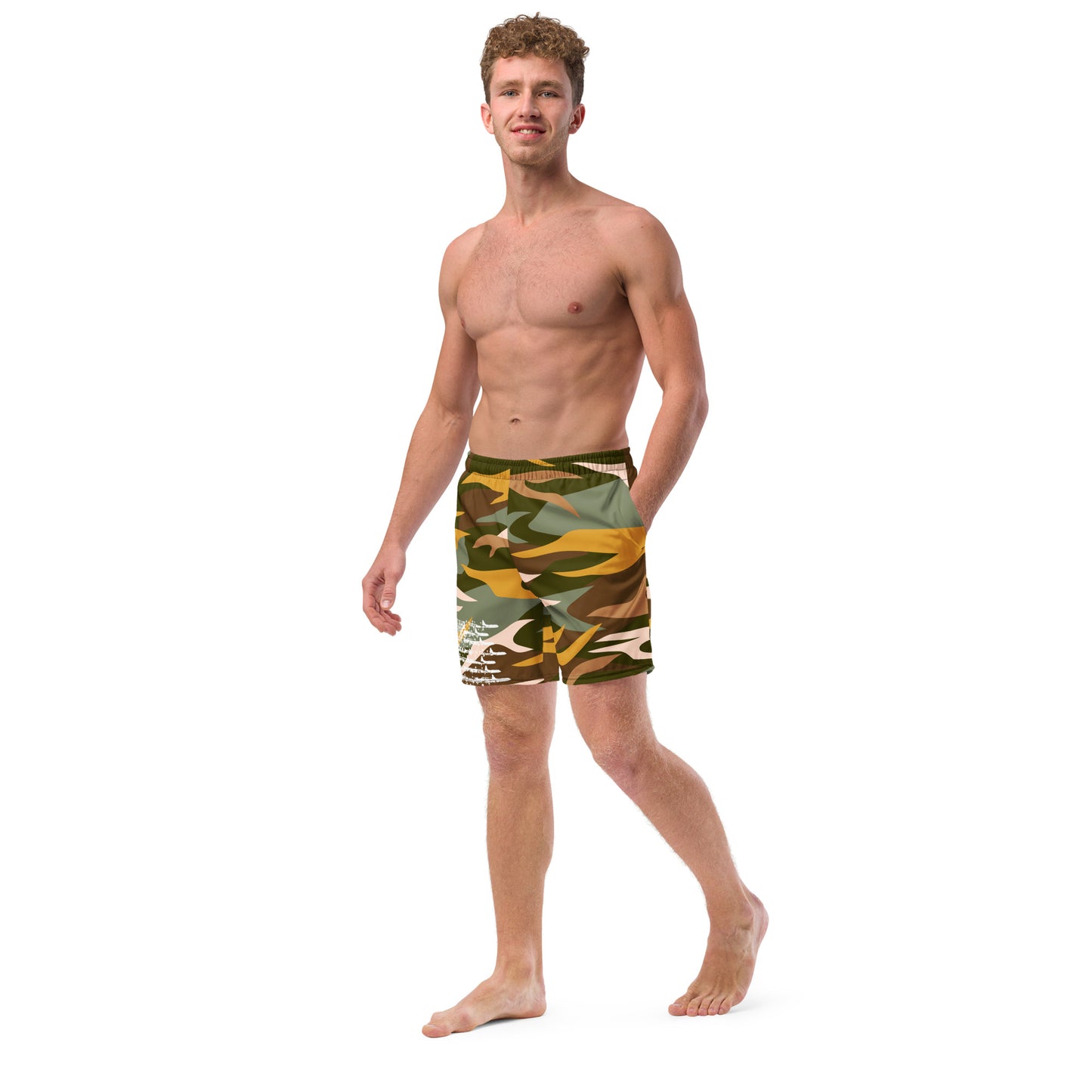 Men's beach warfare swim trunks