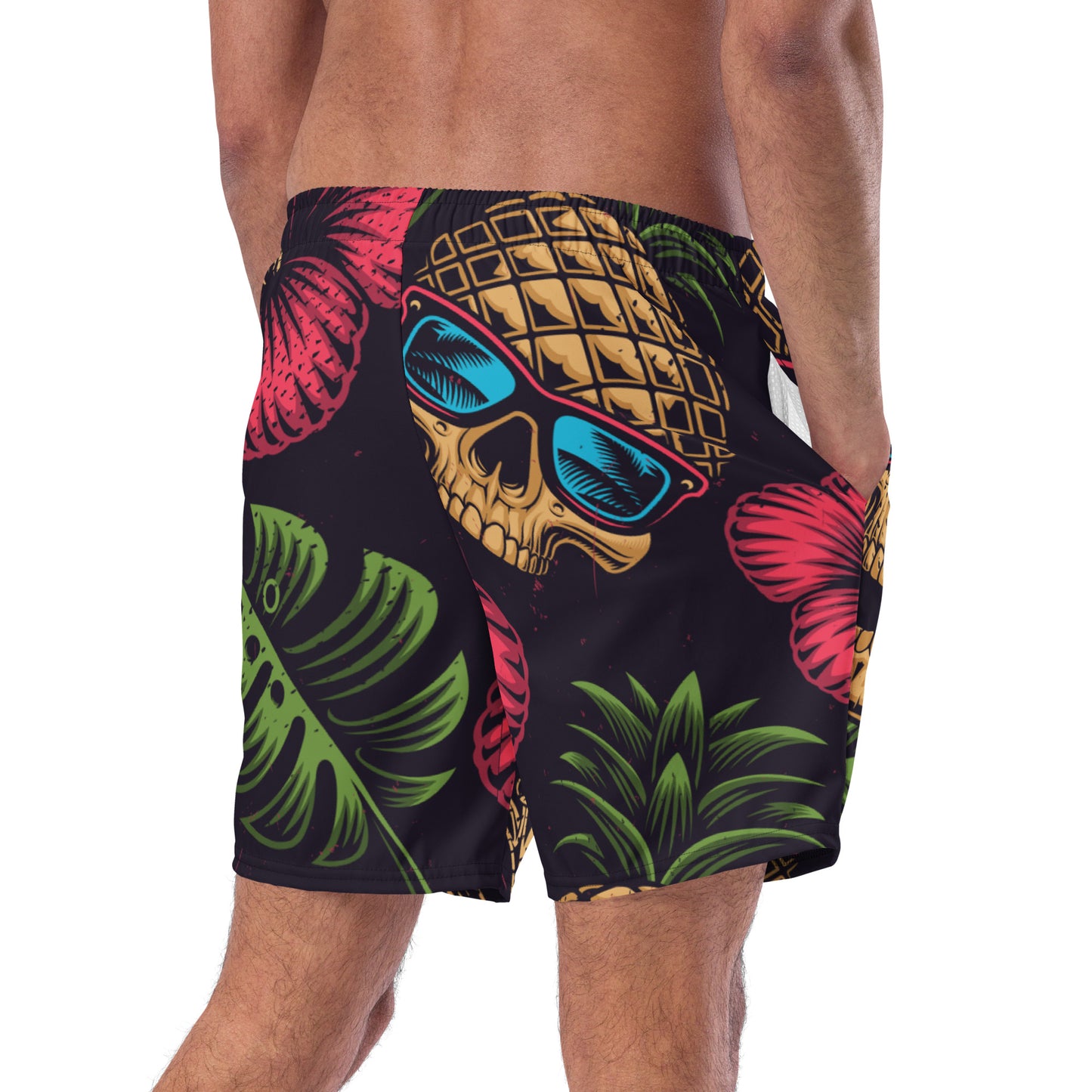 Aloha Pineapple Swim Trunks