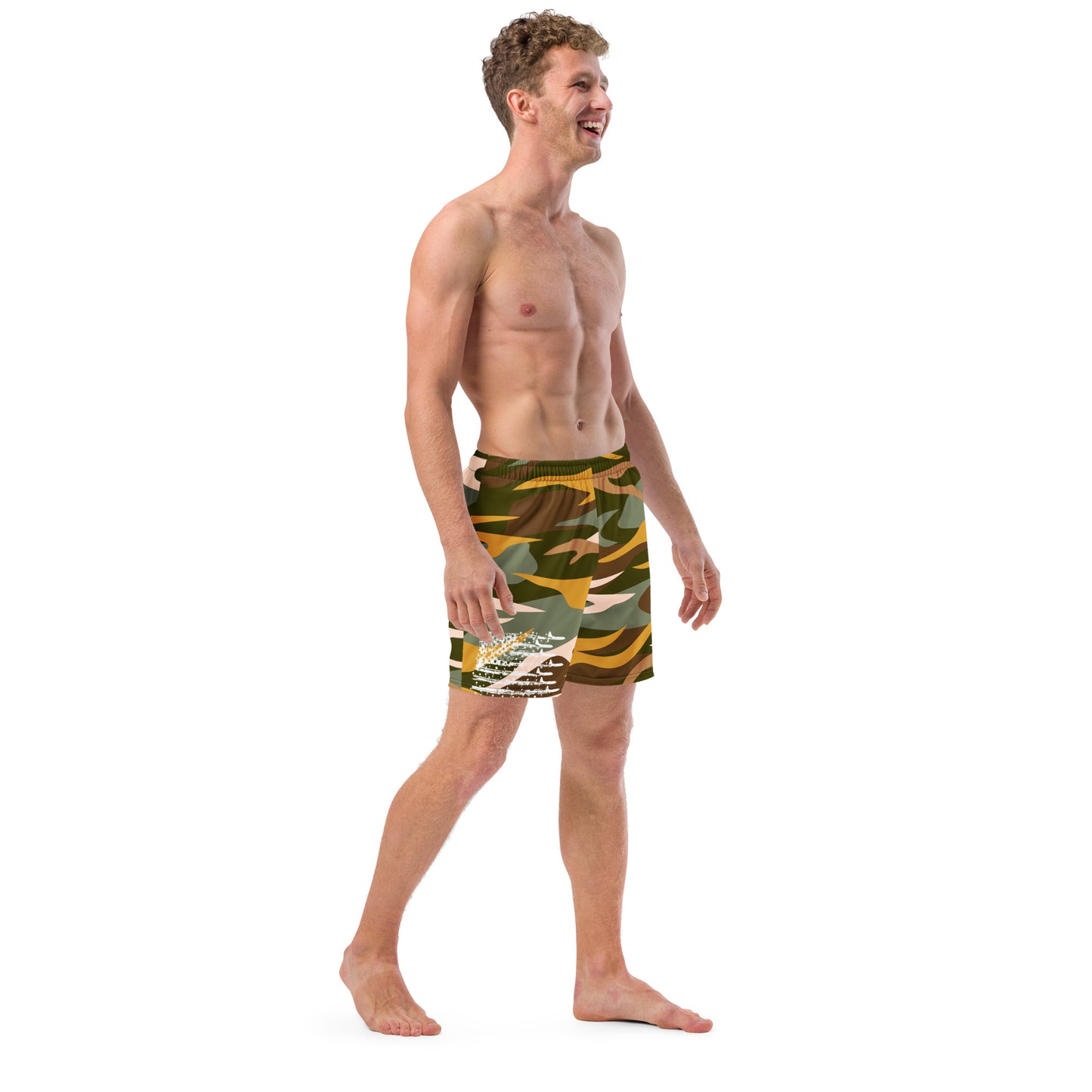 Men's beach warfare swim trunks