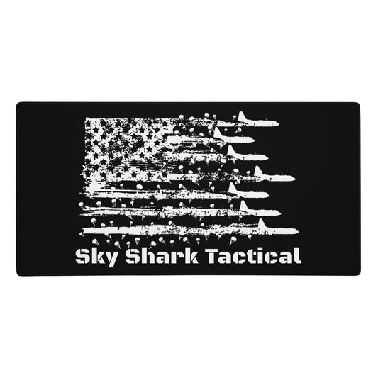 Sky Shark Flag cleaning mat