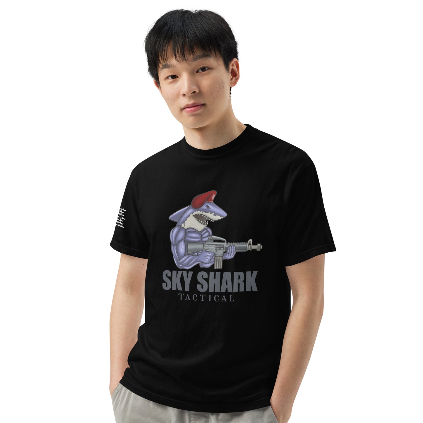 Sky Shark Tactical Airborne tee