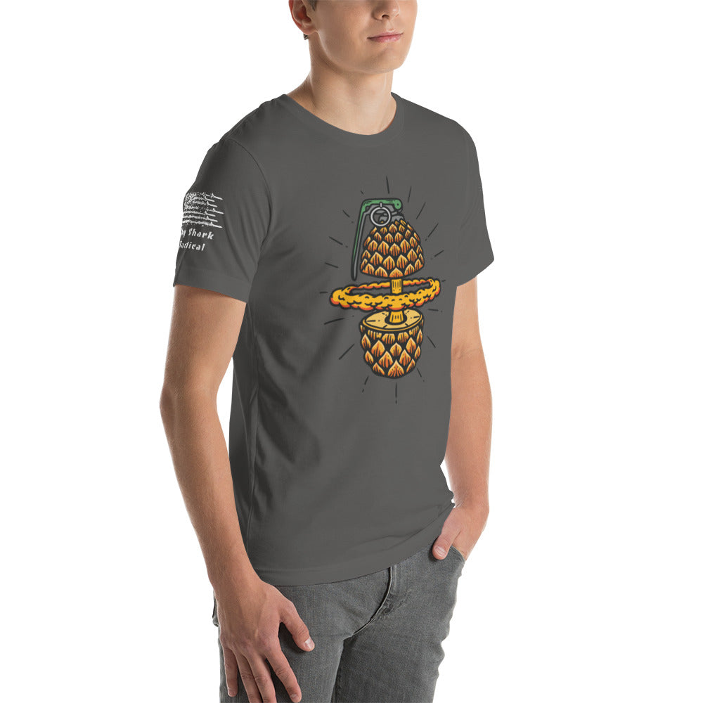 Aloha pineapple grenade t-shirt