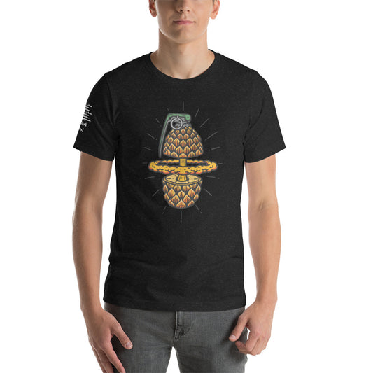 Aloha pineapple grenade t-shirt