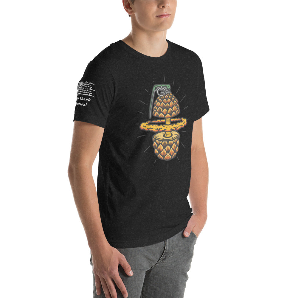 Aloha pineapple grenade t-shirt