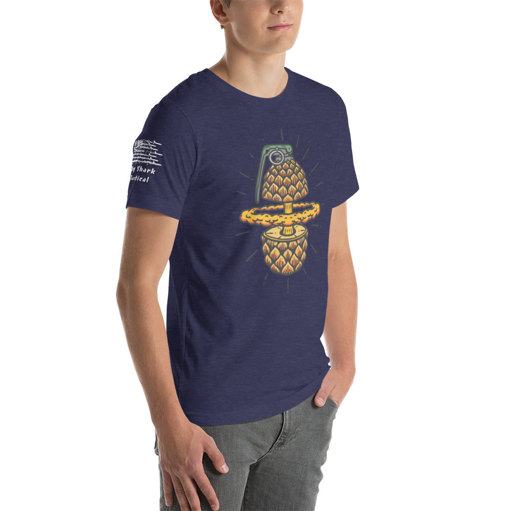 Aloha pineapple grenade t-shirt