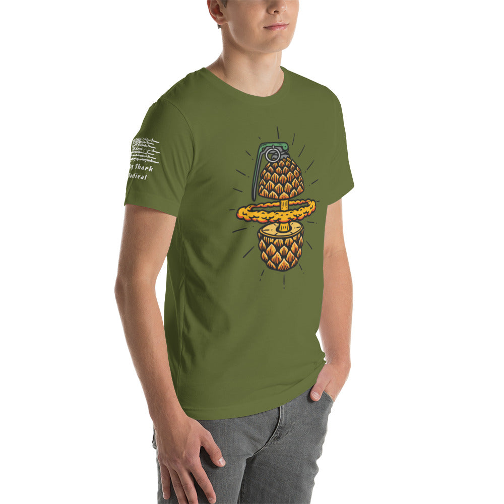 Aloha pineapple grenade t-shirt