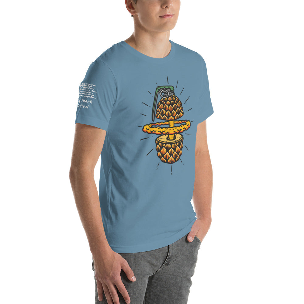 Aloha pineapple grenade t-shirt