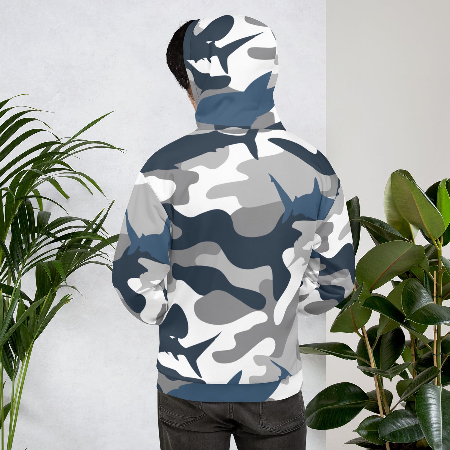 Sky Shark Tactical Shark Camo Hoodie