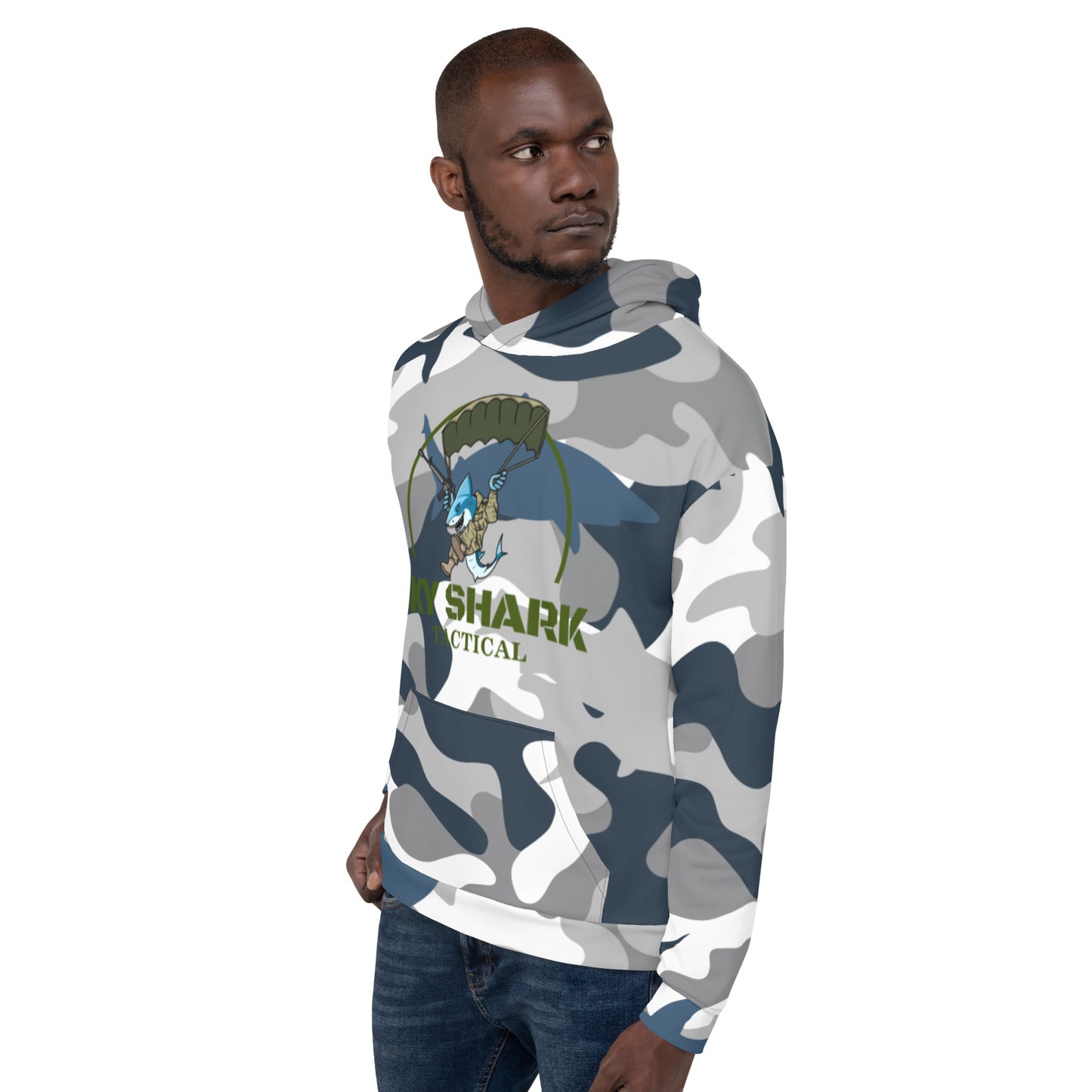 Sky Shark Tactical Shark Camo Hoodie