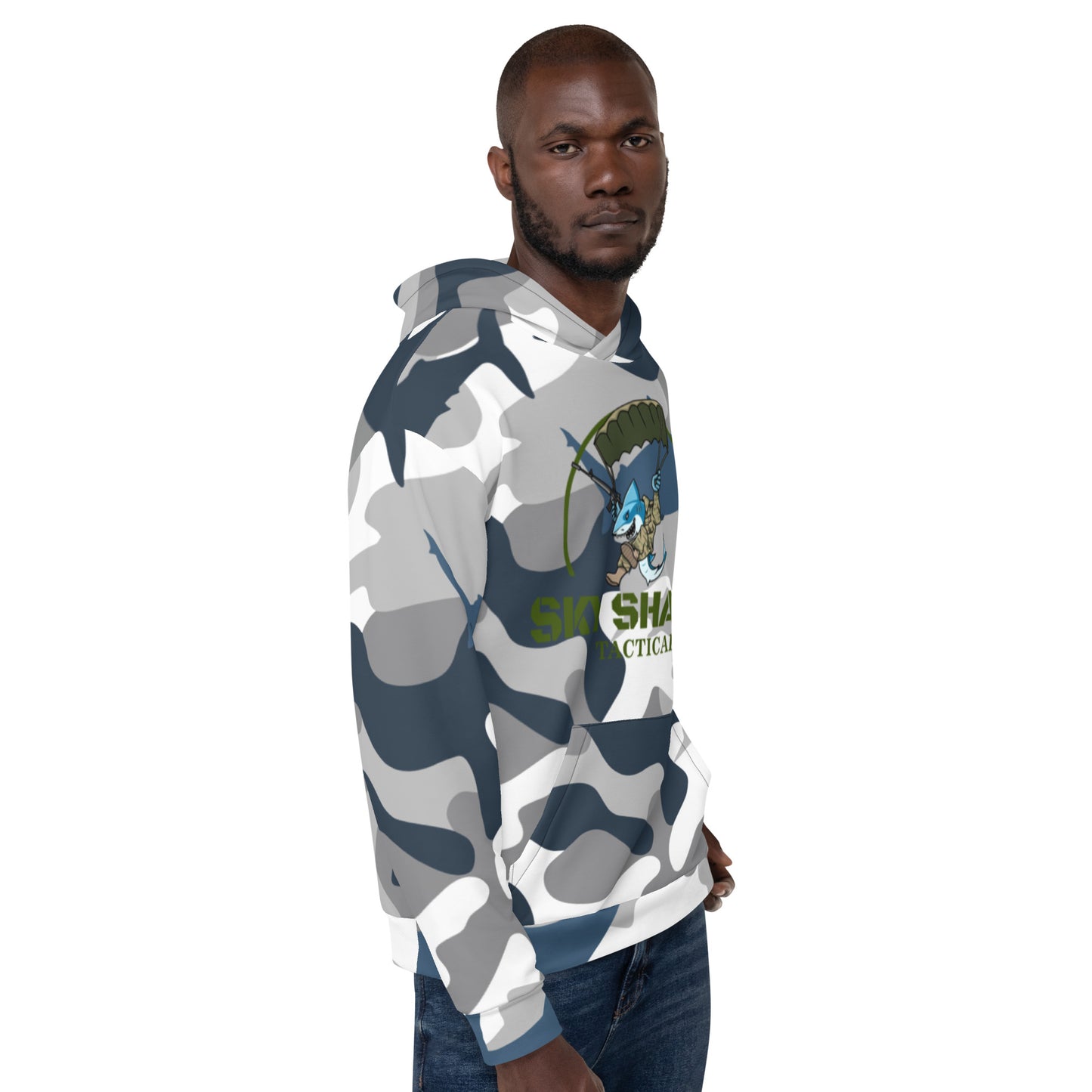 Sky Shark Tactical Shark Camo Hoodie