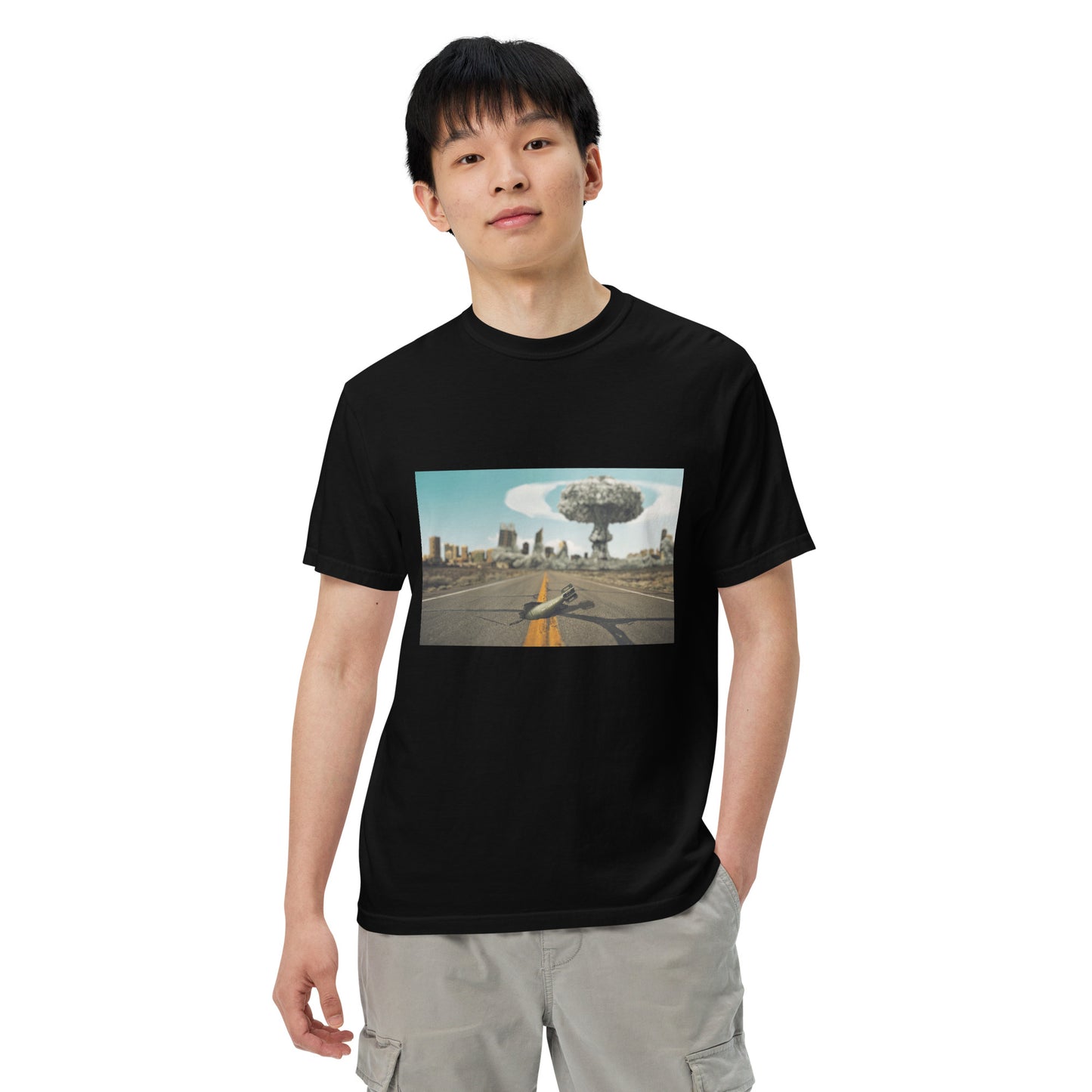 Nuclear war Sky Shark T-Shirt