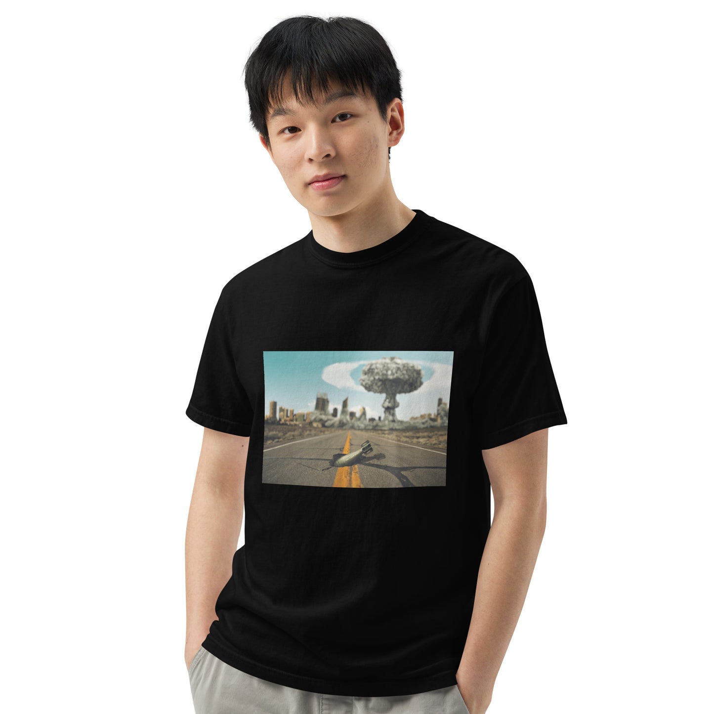 Nuclear war Sky Shark T-Shirt